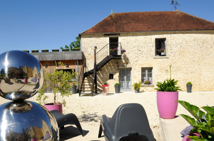 La Suite de la Villa des Chouettes Maisons-lès-Chaource ©Sophie ENFERT
