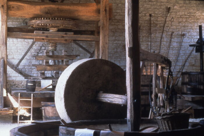La presse du Musée du cidre du Pays d'Othe ©Musée du cidre