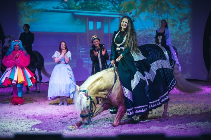 Spectacle équestre Radonvilliers Théâtre équestre de Champagne.jpg Le Bonheur des Gens
