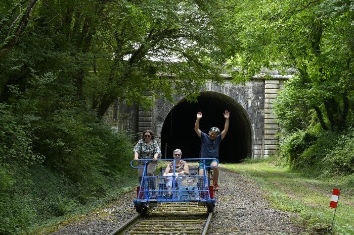 Vélorail de l'Aube ALS 26 ©Velorail-de-l-Aube