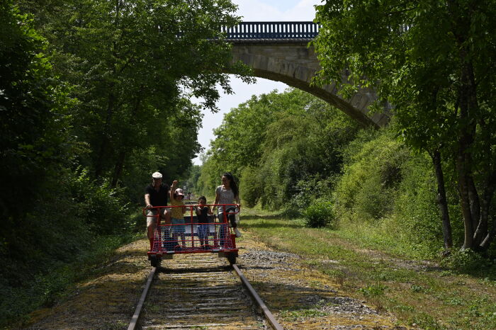 Vélorail de l'Aube ALS 26 ©Velorail-de-l-Aube