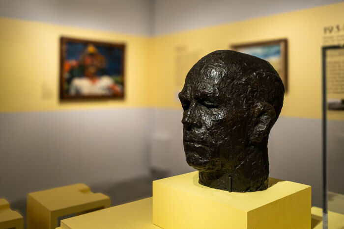 Bernhard Hoetger (1874-1949), Autoportrait, 1936, bronze, Brême, Paula Modersohn-Becker Museum © Navire Argo, Nils Nicolet.jpg Navire Argo, Nils Nicolet
