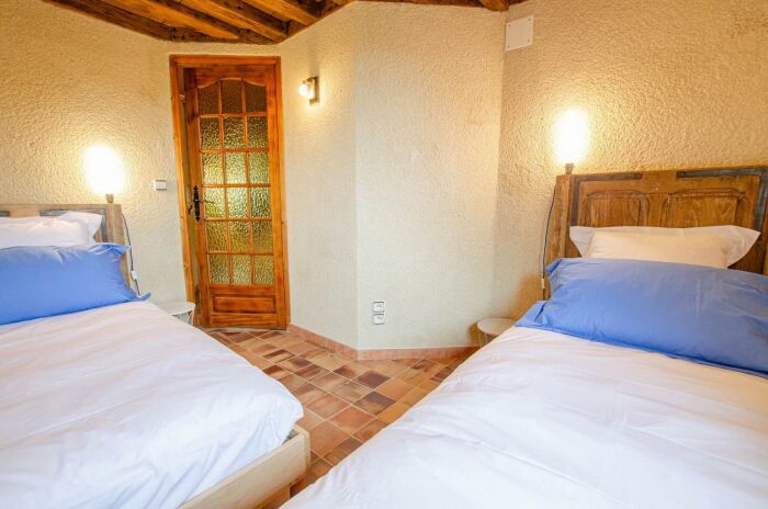 chambre Twin © P. Zaccaria - Terre d'Âmes