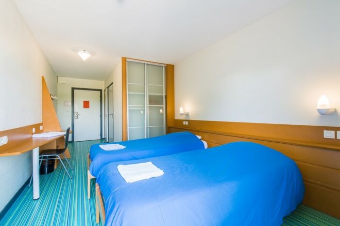 Chambre twin.jpg © Centre Sportif de l'Aube