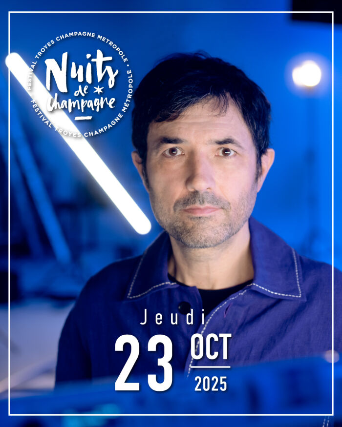 Affiche Albin de la Simone © Nuits de Champagne