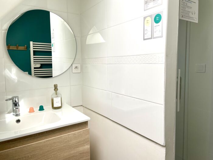 la salle de bain © Anne-Lise Royer