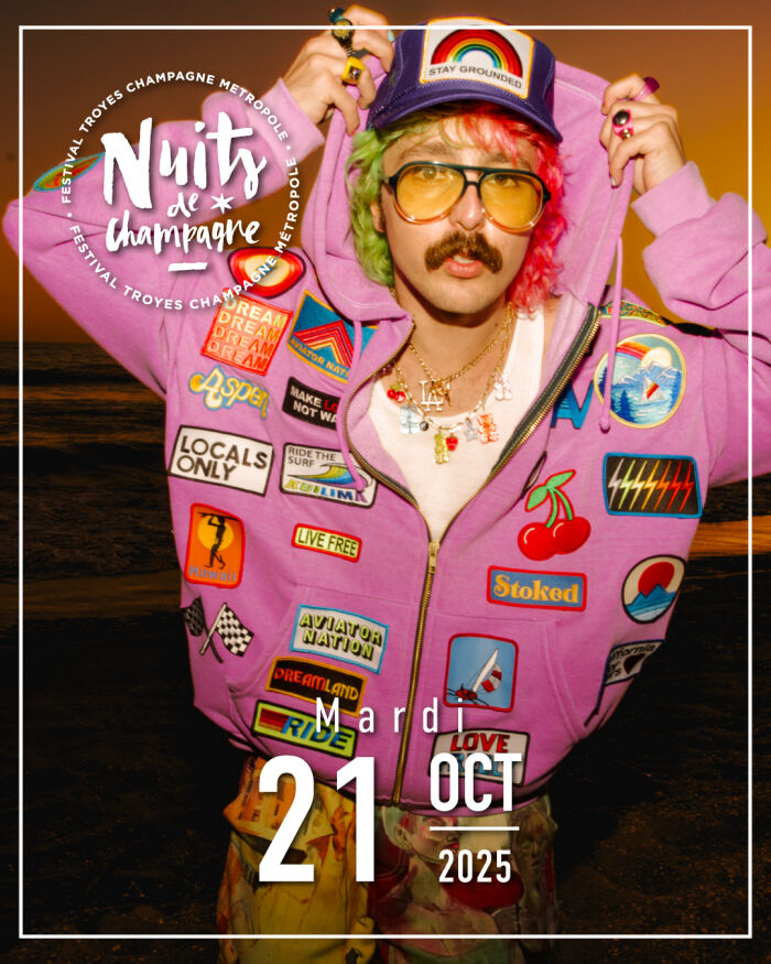 Affiche Julien Granel © Nuits de Champagne