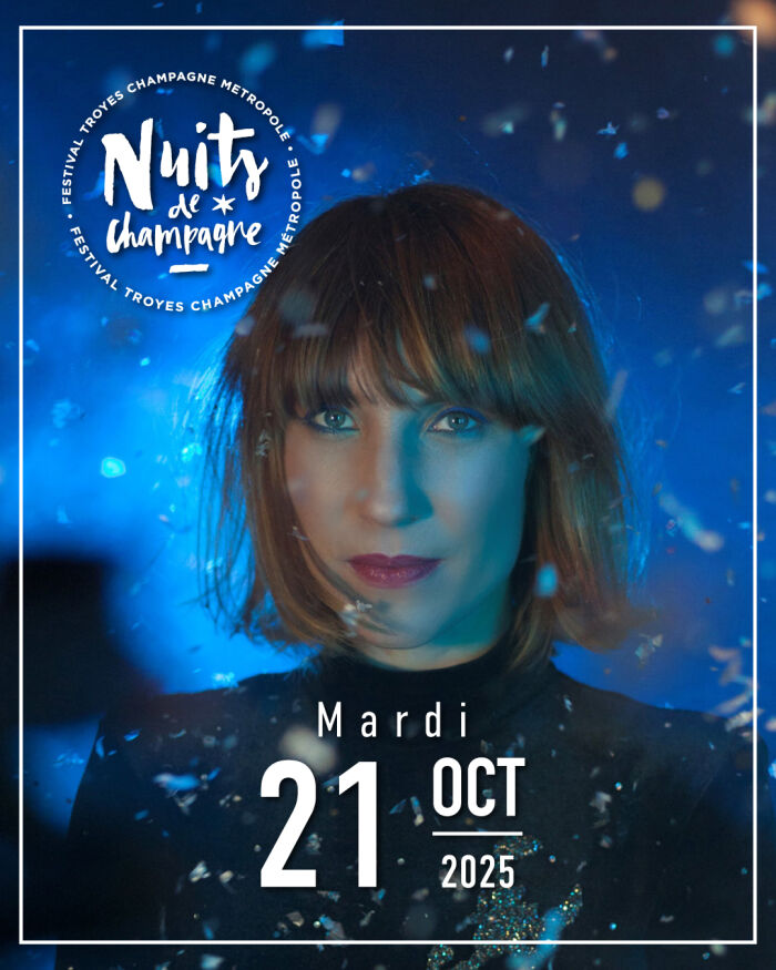 Affiche Zaza Fournier © Nuits de Champagne