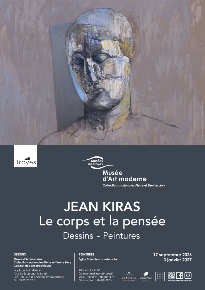 Jean KIRAS : le corps et la pensée (dessins & peintures)_Troyes Jean Kiras, Suite grecque © Carole Bell, Ville de Troyes