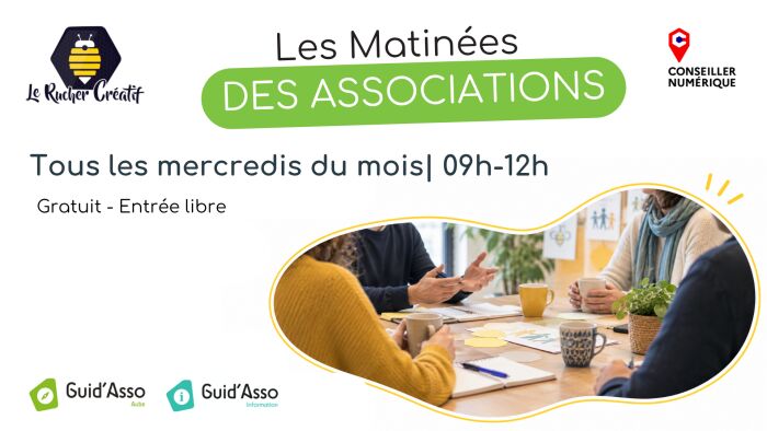 Les Matinées des Associations Le Rucher Créatif