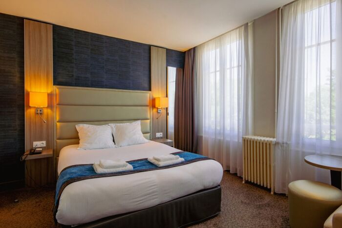 Chambre Double Supérieure Hôtel de la Gare de Troyes