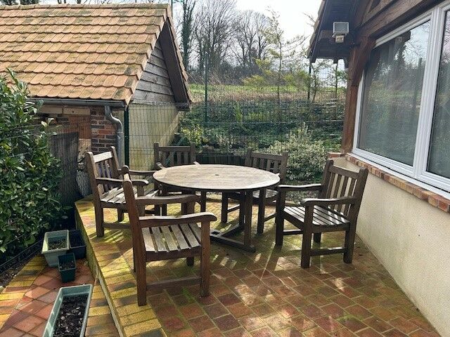 Terrasse © JC - Gîte des Ameraudes