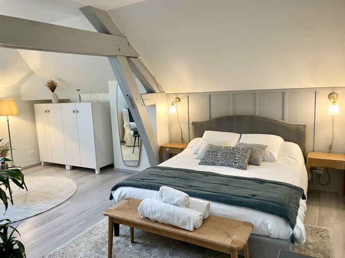 chambre Chelsea ©AL Royer - La Villa de La Croix