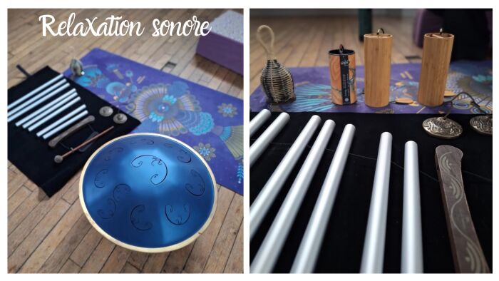 Quelques instruments de Sonothérapie Ludivine Schott