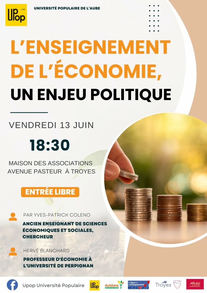 affiche conférence upopaube UPop Aube
