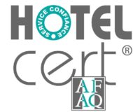 HotelCert Label HotelCert
