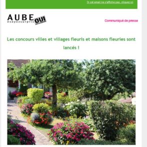 Communiqué de presse –  Mai 2016 – Villes et villages fleuris