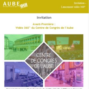 Communiqué de presse – Sept 2016 – Lancement vidéo 360° CCA