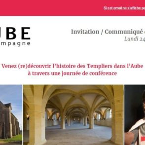 Communiqué de presse – Avril 2017 – L&rsquo;histoire des Templiers