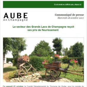 Communiqué de presse – Octobre 2017 – Fleurissement