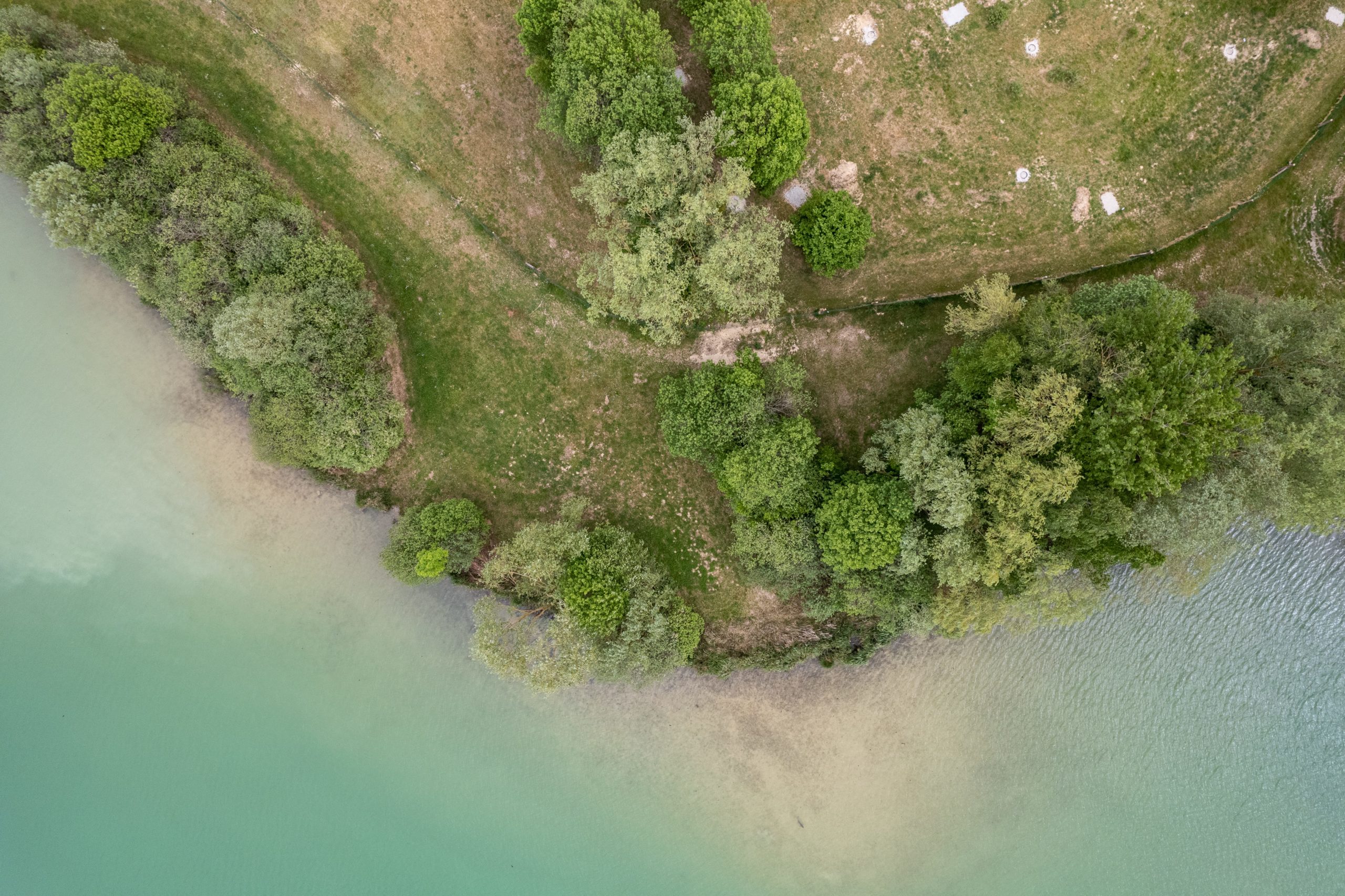 etang villemaur vue de haut