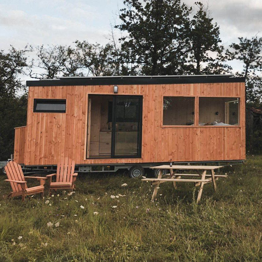 hébergement insolite parcel tiny house brantigny