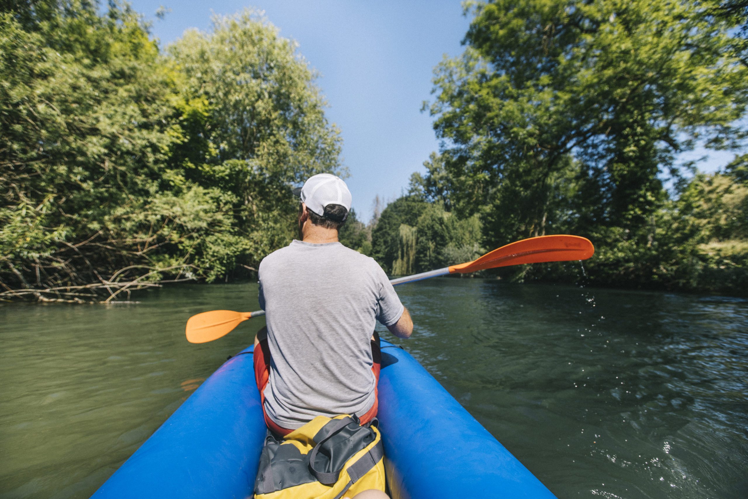 Kayak sur la Seine