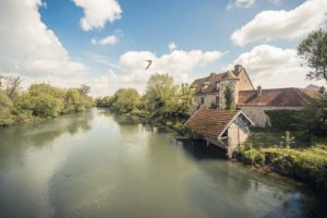 vue generale marnay sur seine